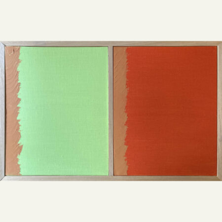 Bichromie orange – vert clair