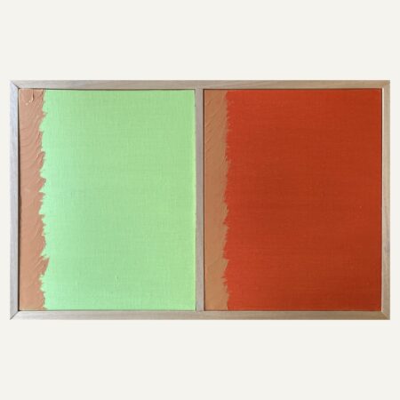 Bichromie orange – vert clair