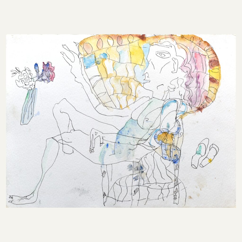 Fauteuil d'osier