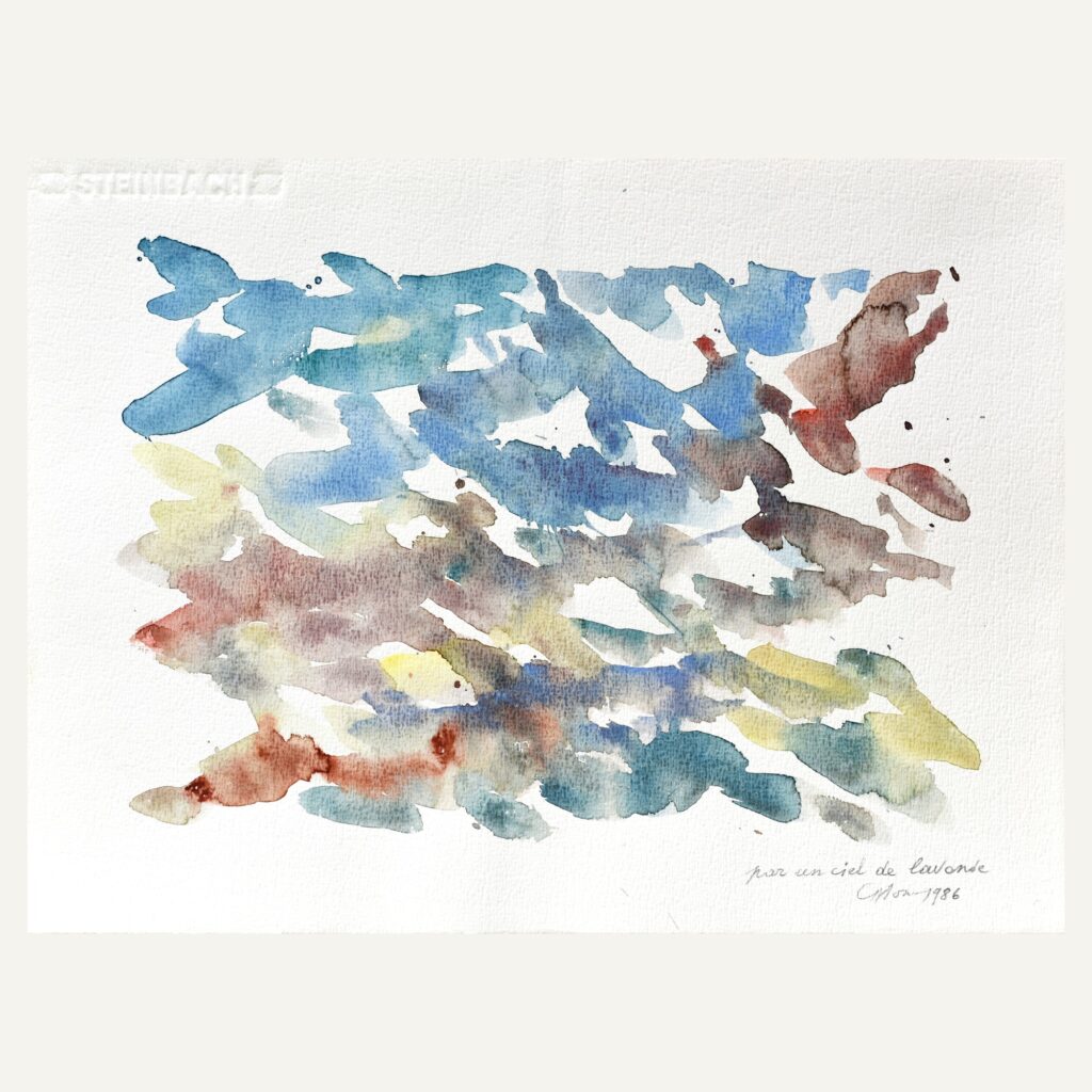 Par un ciel de lavande