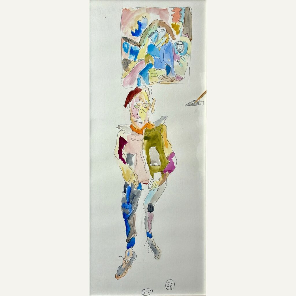 Joelle à l'atelier