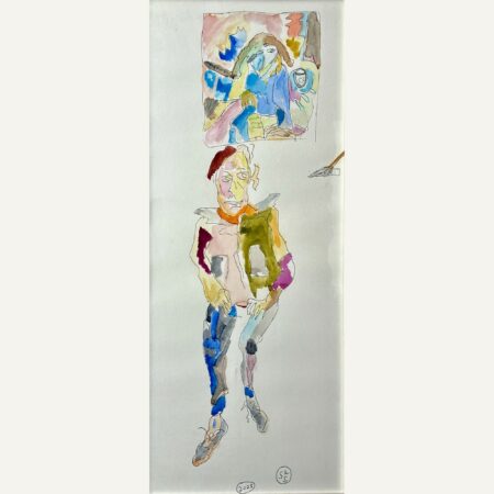Joelle Fourneau à l'atelier